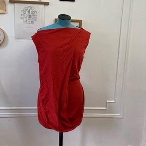 Rick Owens Larry draped top